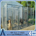 Anping Factory Powder coating heavy duty big dog kennel /iron fence dog kennel